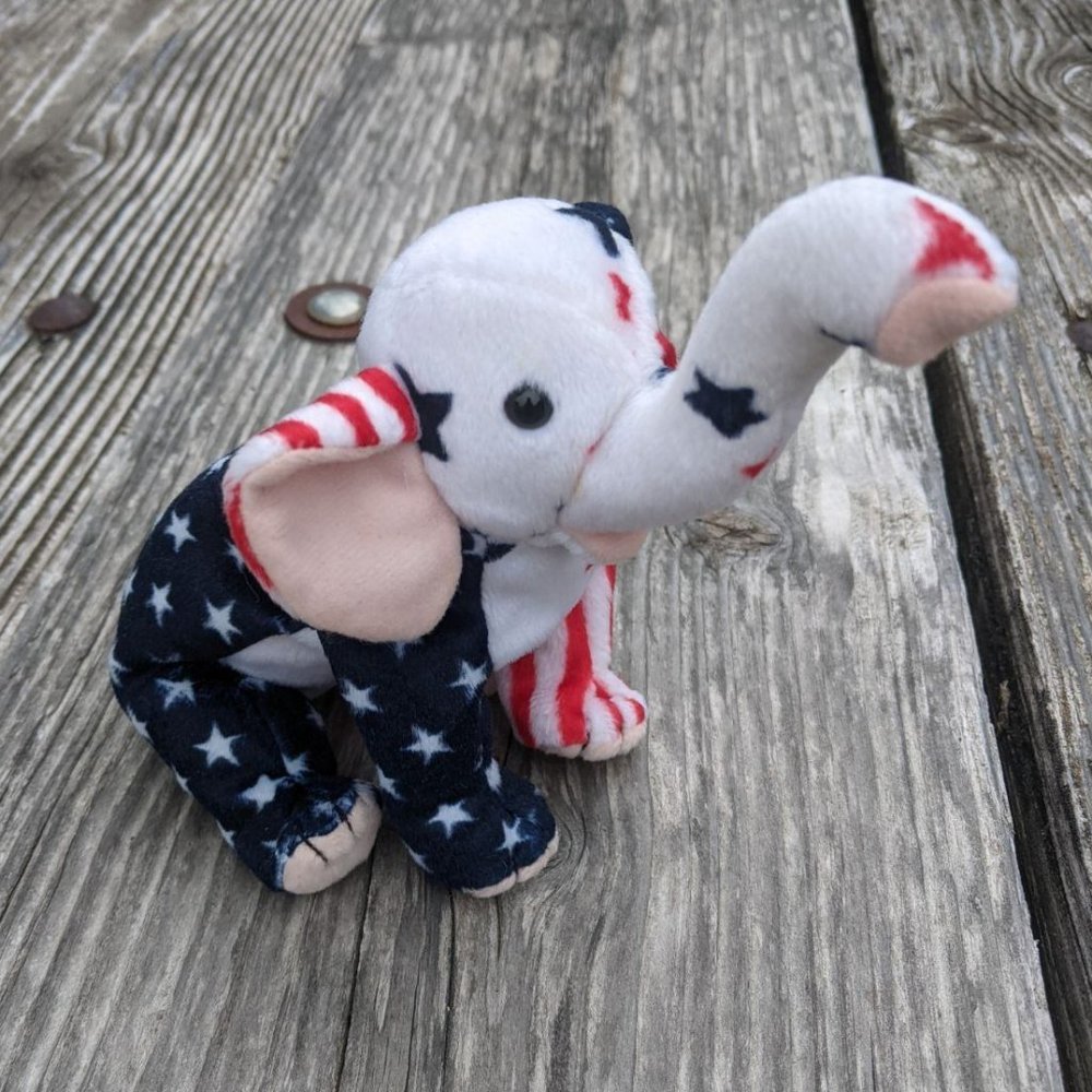 4th of July Patriotic Ty Beanie Babies Set of 3 Bundle - Picture 11 of 16